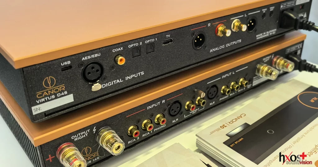 Canor Verto I4S και Verto D4S: Ενισχυτής και DAC σε τιμές που ακούγονται