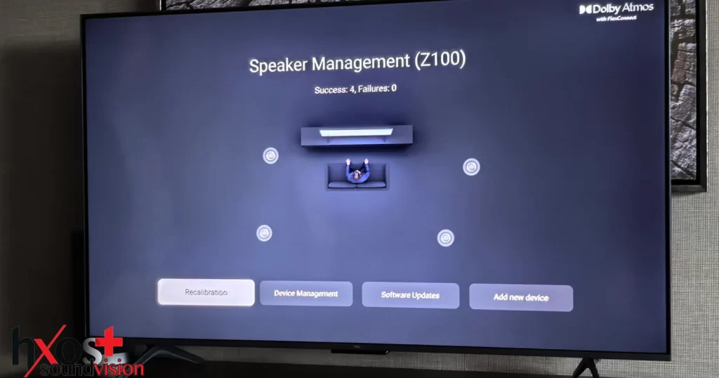 TCL Z100: Σύστημα διακριτών ασύρματων ηχείων Flex Connect 