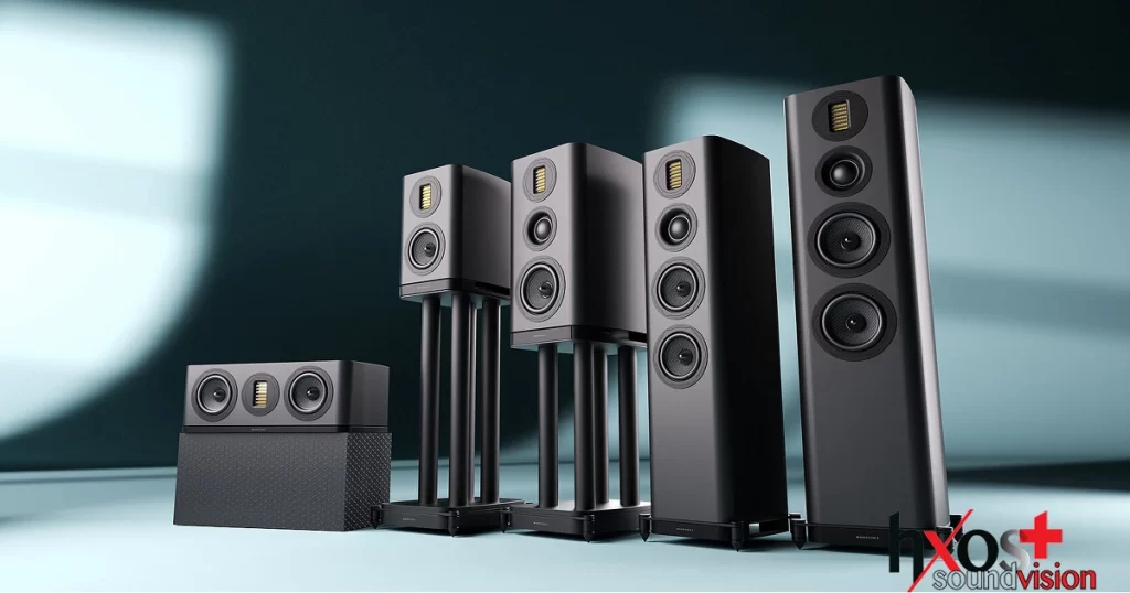 Η Wharfedale συνεχίζει να χρησιμοποιεί την τεχνολογία Air Motion Transformer στα τουίτερ και στην σειρά αυτή. 