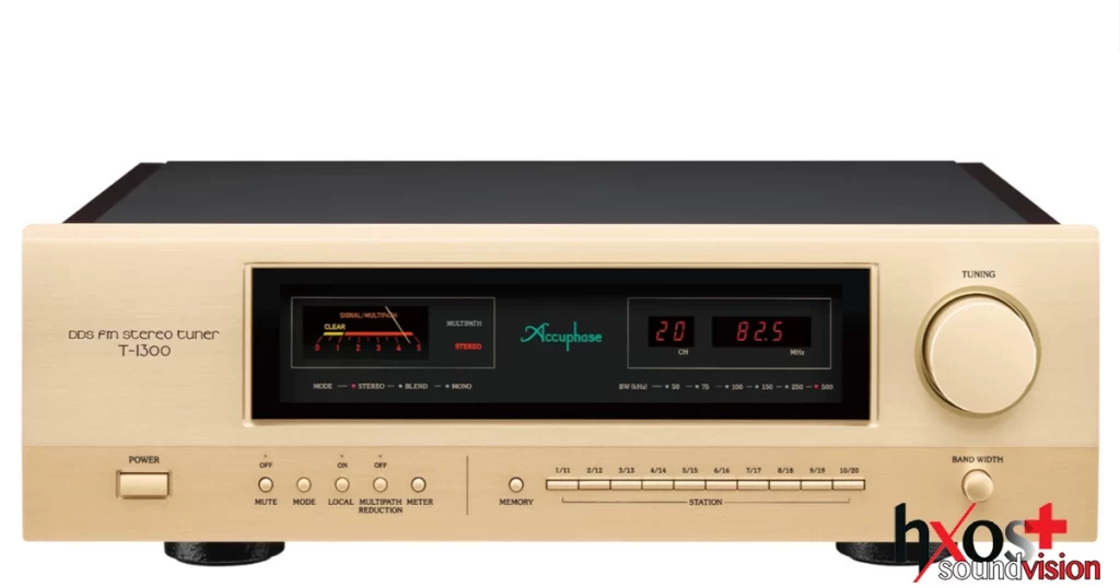 Η κυκλοφορία του Accuphase T-1300 αποτελεί ένα σημαντικό ορόσημο για την αγορά των FM στερεοφωνικών δεκτών