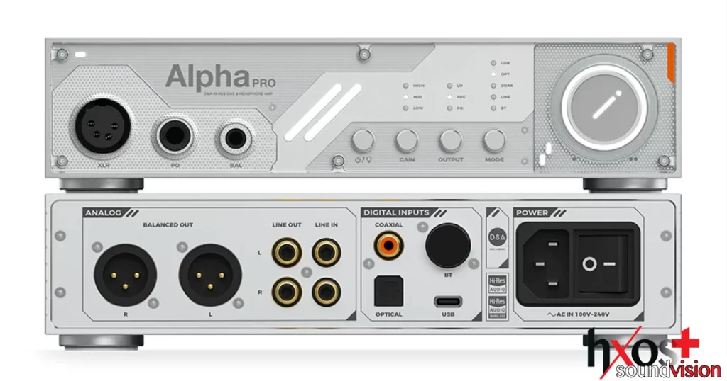ο D&A Alpha Pro, ένας πλήρως ισορροπημένος DAC και ενισχυτής ακουστικών υψηλής πιστότητας με αναλογική είσοδο, έξοδο XLR και μοντέρνα σχεδίαση με vintage αισθητική