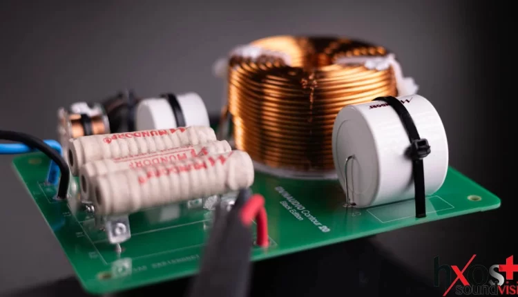 Dynaudio Contour 20 Black Edition speaker with Esotar3 tweeter and MSP woofer in high-gloss black finish, placed in premium listening room