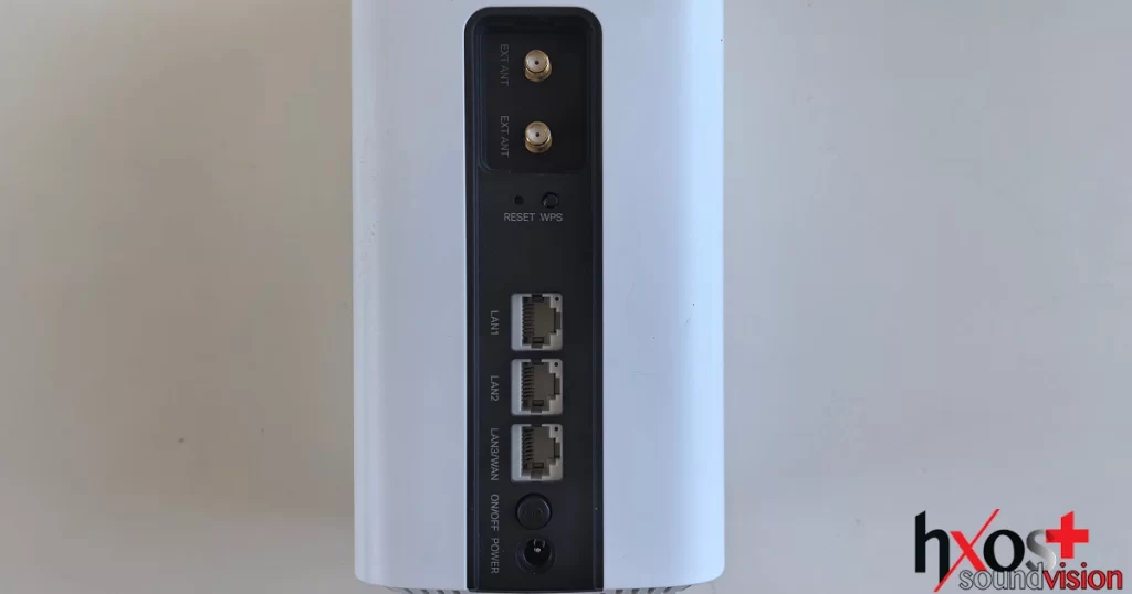 5G Wi-Fi 6 router TP-Link Archer NX200 με εξωτερικές κεραίες και 3 θύρες Gigabit LAN