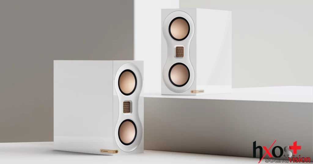 Monitor Audio Studio 89 – ηχείο υψηλής απόδοσης σε λευκό high-gloss φινίρισμα