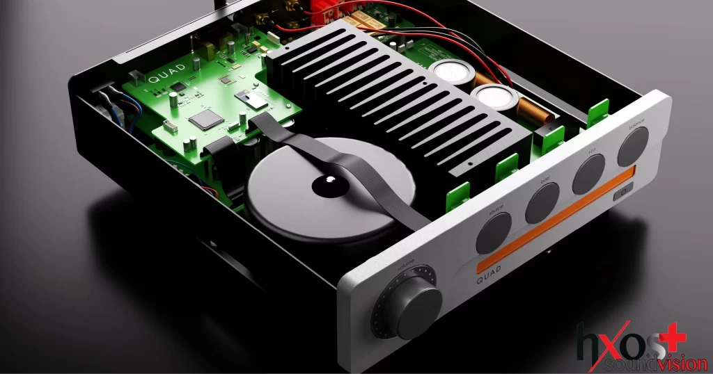 QUAD 3, ενισχυτής, DAC, HDMI ARC, aptX HD, Bluetooth, phono stage, Class AB