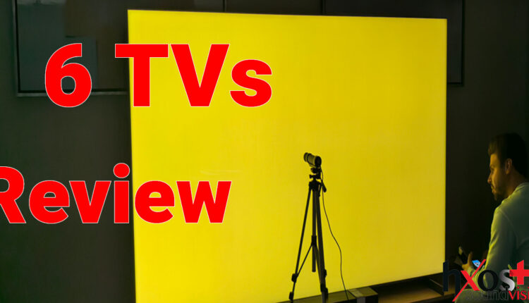 Hisense 65U8Q, LG 65G5, Philips 55OLED810, Samsung 75QN990F, TCL 55C6K και TCL 65C8K