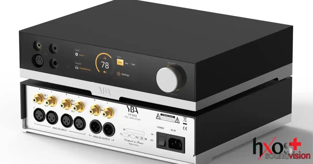 Ο YP302 είναι προενισχυτής και ενισχυτής ακουστικών, που ενσωματώνει τον μουσικό χαρακτήρα της εταιρεία σε καθαρή αναλογική μορφή.