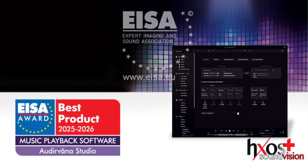 EISA Music Playback Software 2025-2026 Audirvāna Studio