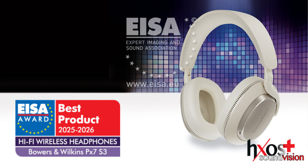 EISA Hi-Fi Ασύρματα Ακουστικά 2025-2026 Bowers & Wilkins Px7 S3