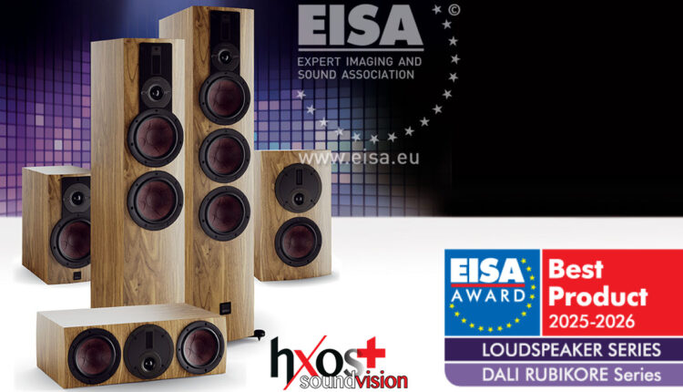 DALI RUBIKORE Series EISA Awards 2025-2026