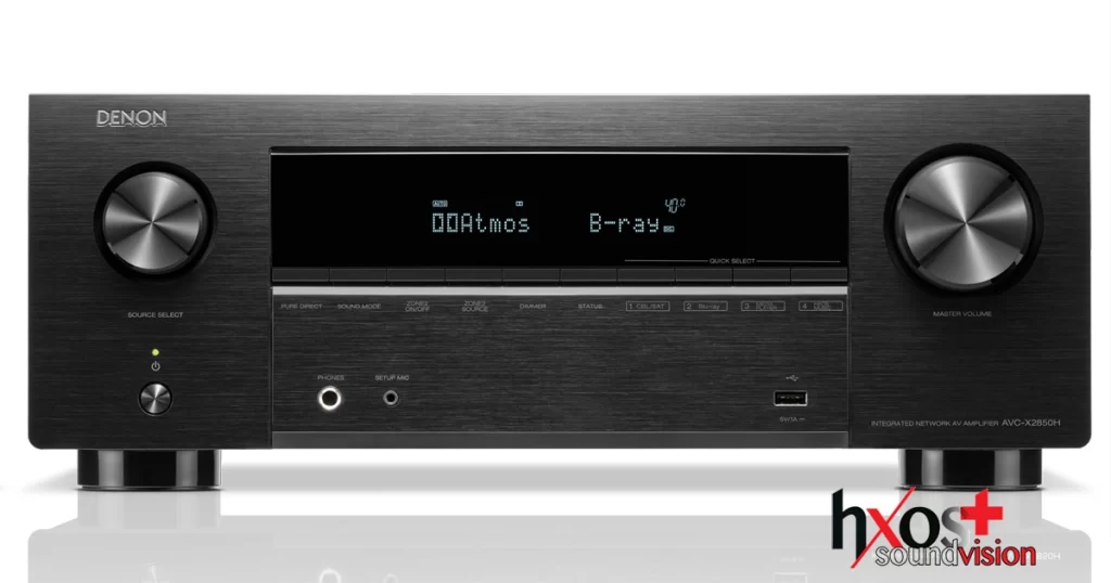 Ο Denon AVC-X2850H δεν είναι απλώς ένας AV receiver. Είναι το κέντρο ελέγχου μιας σύγχρονης οπτικοακουστικής εμπειρίας.