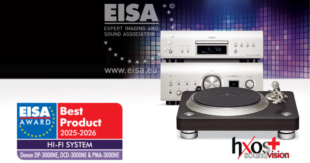 EISA Hi-Fi Σύστημα 2025-2026 Denon DP-3000NE, DCD-3000NE & PMA-3000NE