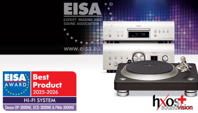 EISA Hi-Fi Σύστημα 2025-2026 Denon DP-3000NE, DCD-3000NE & PMA-3000NE