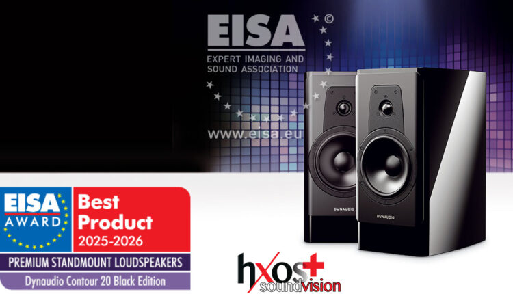EISA Premium Ηχεία Βάσης 2025-2026 Dynaudio Contour 20 Black Edition