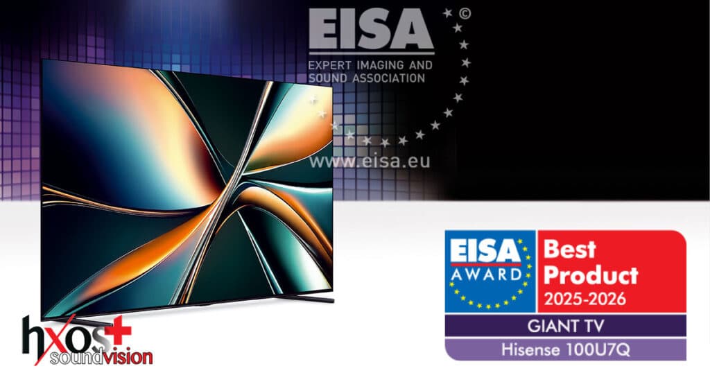EISA GIANT TV 2025-2026 Hisense 100U7Q