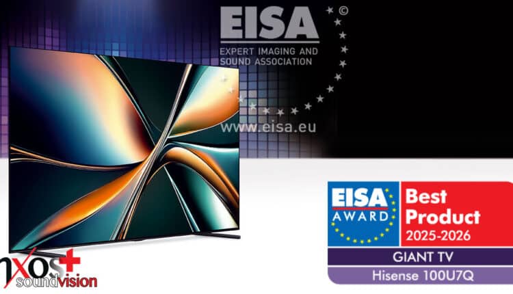 Hisense 100U7Q EISA Award 2025-2026
