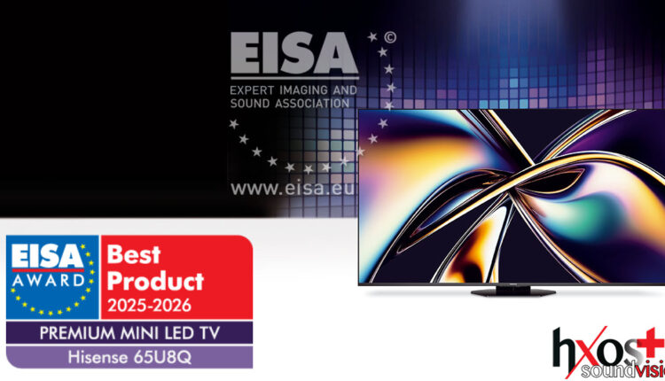Hisense 65U8Q EISA Awards 2025-2026