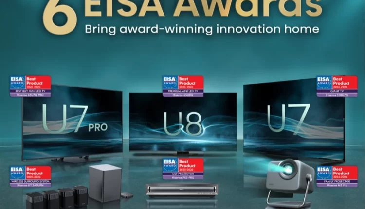 Hisense EISA Awards 2025-2026