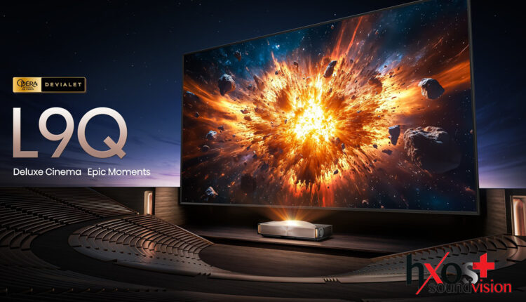 Hisense L9Q: Υπερ-κοντινής απόστασης και υψηλής φωτεινότητας προβολέας με τρία laser