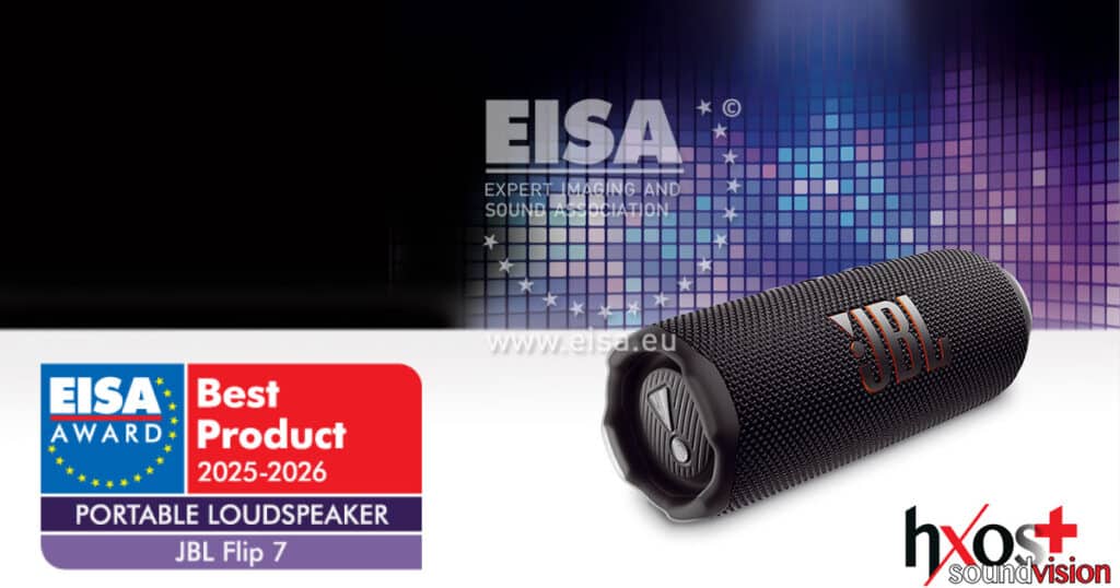 EISA PORTABLE LOUDSPEAKER 2025-2026 JBL Flip 7