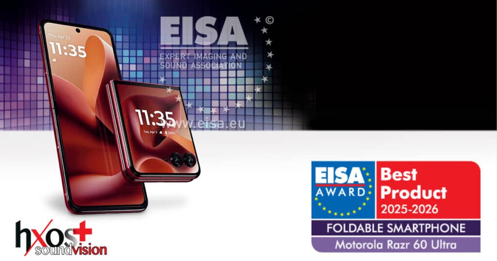 EISA FOLDABLE SMARTPHONE 2025-2026 Motorola Razr 60 Ultra
