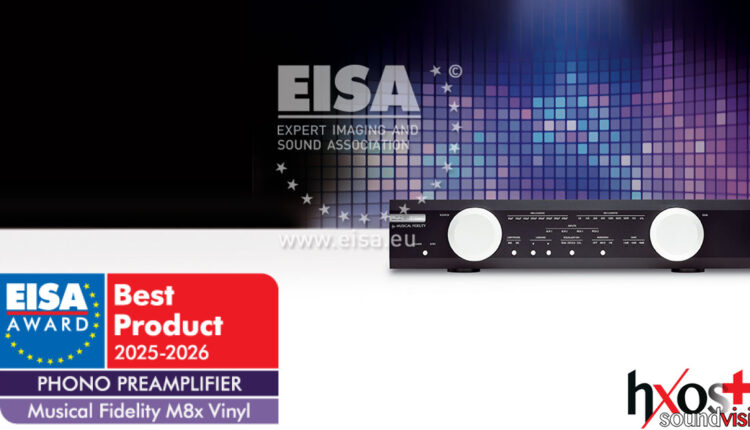 Musical Fidelity M8x Vinyl EISA Awards 2025-2026