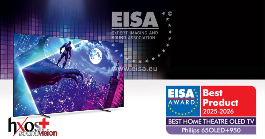 EISA BEST HOME THEATRE OLED TV 2025-2026 Philips 65OLED+950