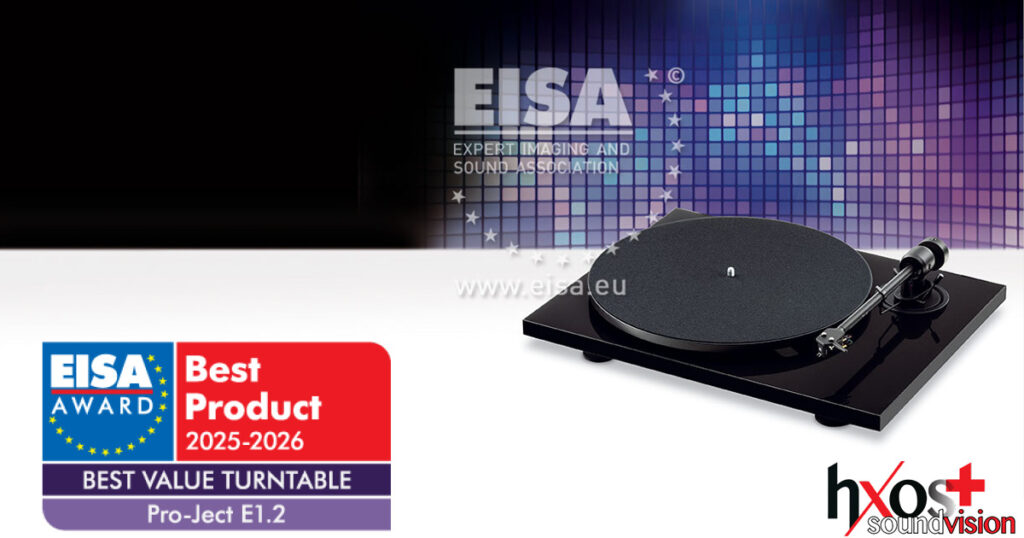 EISA Best Value Πικάπ 2025-2026 Pro-Ject E1.2