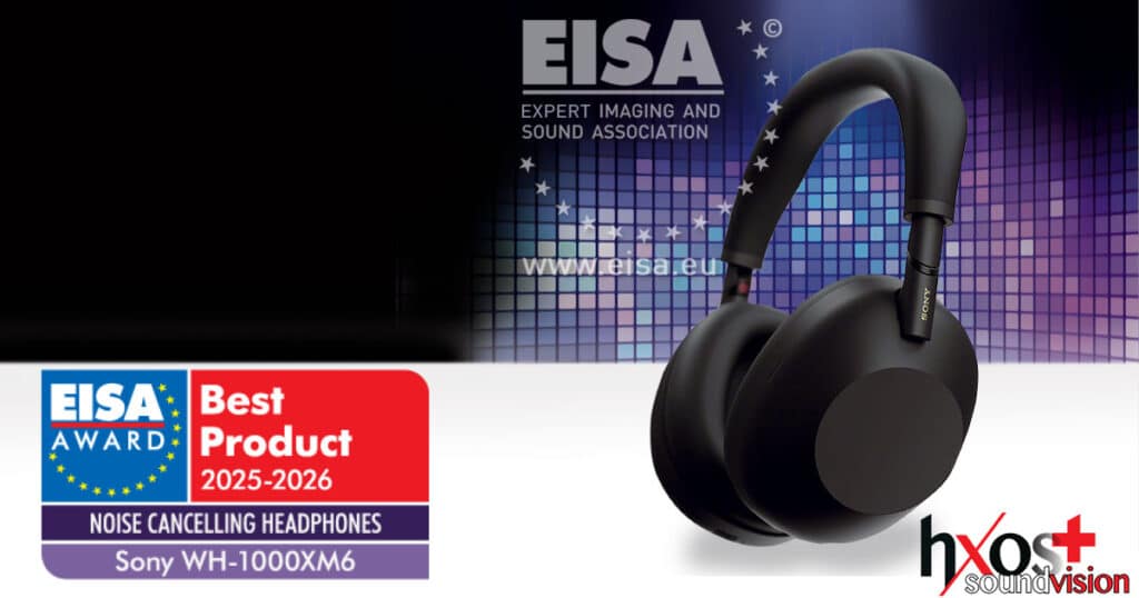 EISA NOISE CANCELLING HEADPHONES 2025-2026 Sony WH-1000XM6