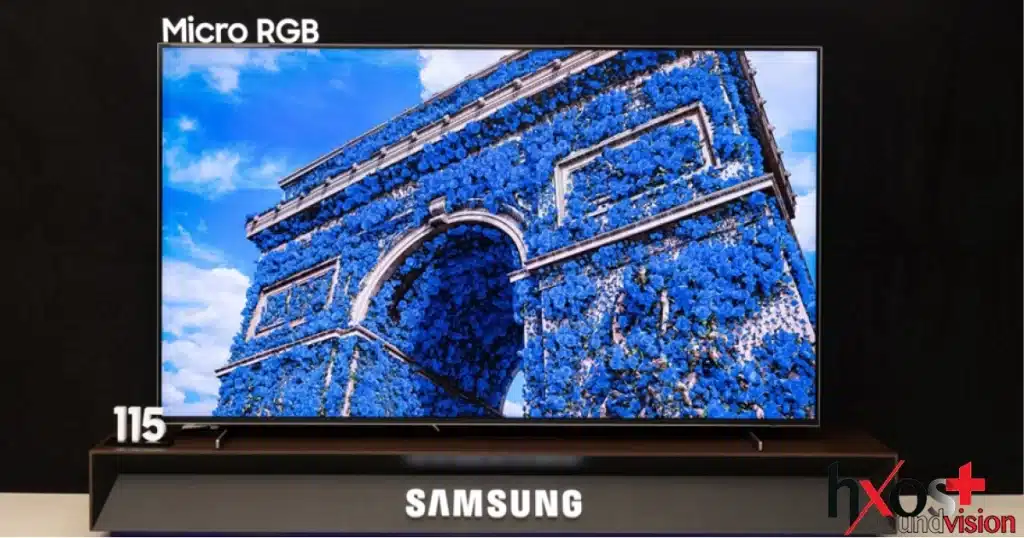 Η Samsung ενισχύει την τεχνολογική της πρωτοπορία παρουσιάζοντας την τηλεόραση Micro RGB