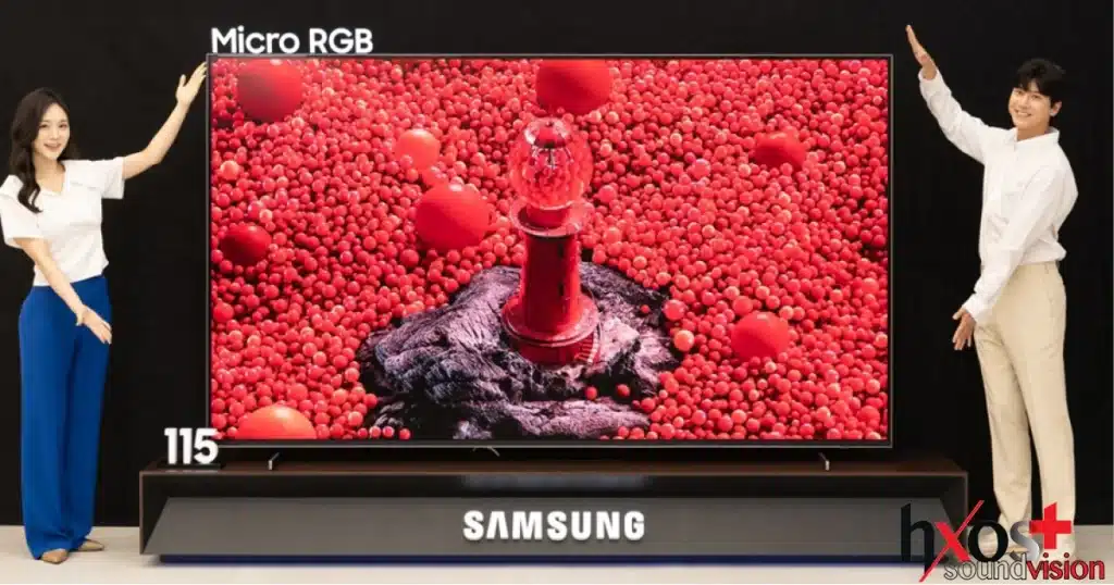Η Samsung ενισχύει την τεχνολογική της πρωτοπορία παρουσιάζοντας την τηλεόραση Micro RGB