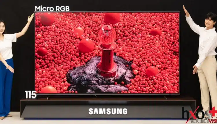 Η Samsung ενισχύει την τεχνολογική της πρωτοπορία παρουσιάζοντας την τηλεόραση Micro RGB