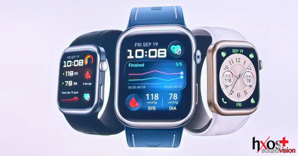 HUAWEI WATCH GT6, το HUAWEI WATCH Ultimate 2, το νέο αναβαθμισμένο HUAWEI WATCH D2 με μπλε λουράκι και το HUAWEI MatePad 12 X