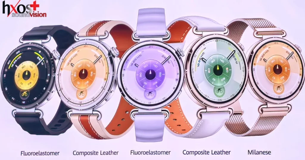 HUAWEI WATCH GT6, το HUAWEI WATCH Ultimate 2, το νέο αναβαθμισμένο HUAWEI WATCH D2 με μπλε λουράκι και το HUAWEI MatePad 12 X