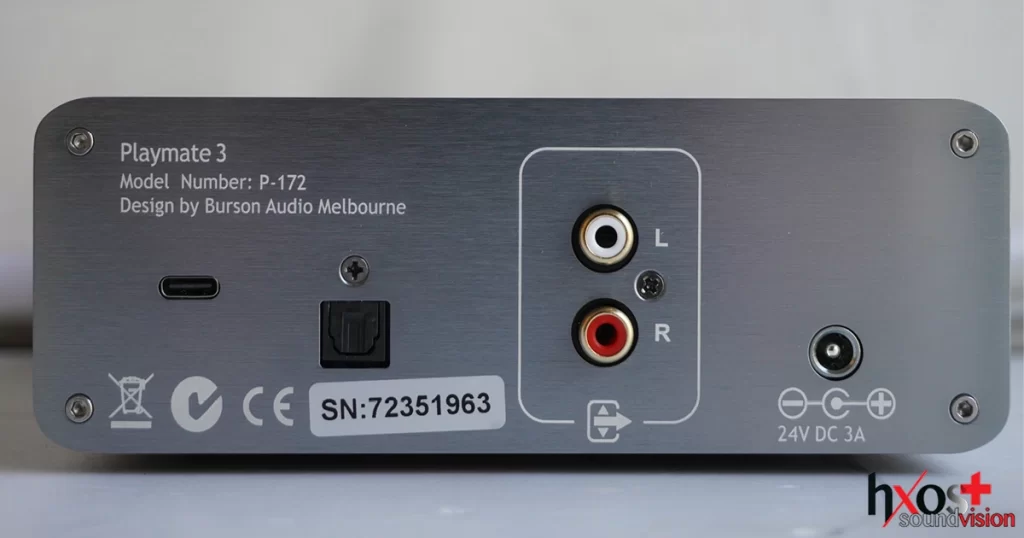 TEST DAC/ΕΝΙΣΧΥΤΗΣ ΑΚΟΥΣΤΙΚΩΝ *Silent Power Modules *2,5Wrms@32Ω *XMOS USB-C Burson Audio Playmate 3