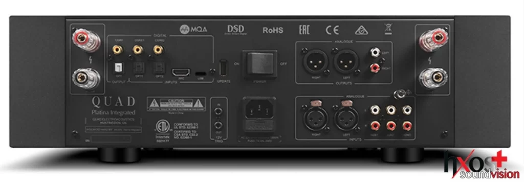 Quad Platina Integrated: Ολοκληρωμένος ενισχυτής με ουσία και σοβαρή υποδομή