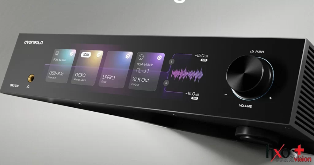 Eversolo DAC-Z10: Kορυφαίο DAC με αναλογικό έλεγχο έντασης και με οθόνη 8,8 ιντσών