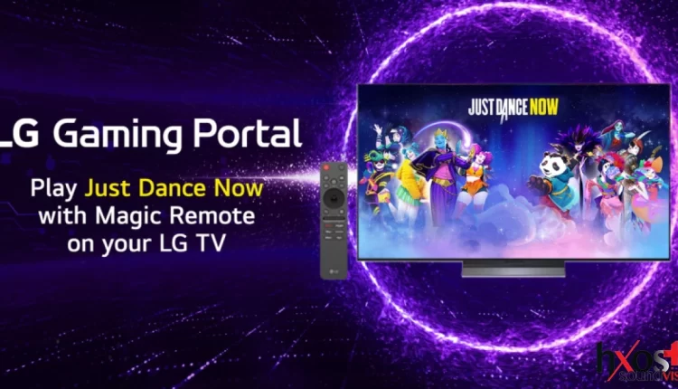 LG TV just dance