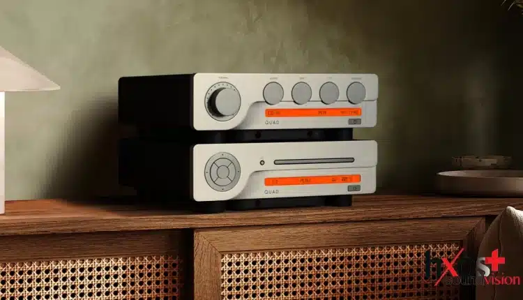 Quad 3CDT: Μηχανισμός ανάγνωσης και περιστροφής δίσκων CD