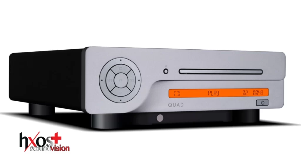 Quad 3CDT: Μηχανισμός ανάγνωσης και περιστροφής δίσκων CD