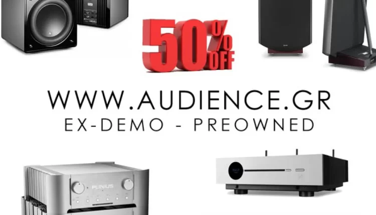 Στην ελληνική αγορά του hi-fi, η Audience παρουσιάζει μια εντυπωσιακή σειρά προσφορών σε κορυφαία προϊόντα ήχου, καλύπτοντας όλο το φάσμα από κεφαλές μέχρι ενισχυτές και reference ηχεία.