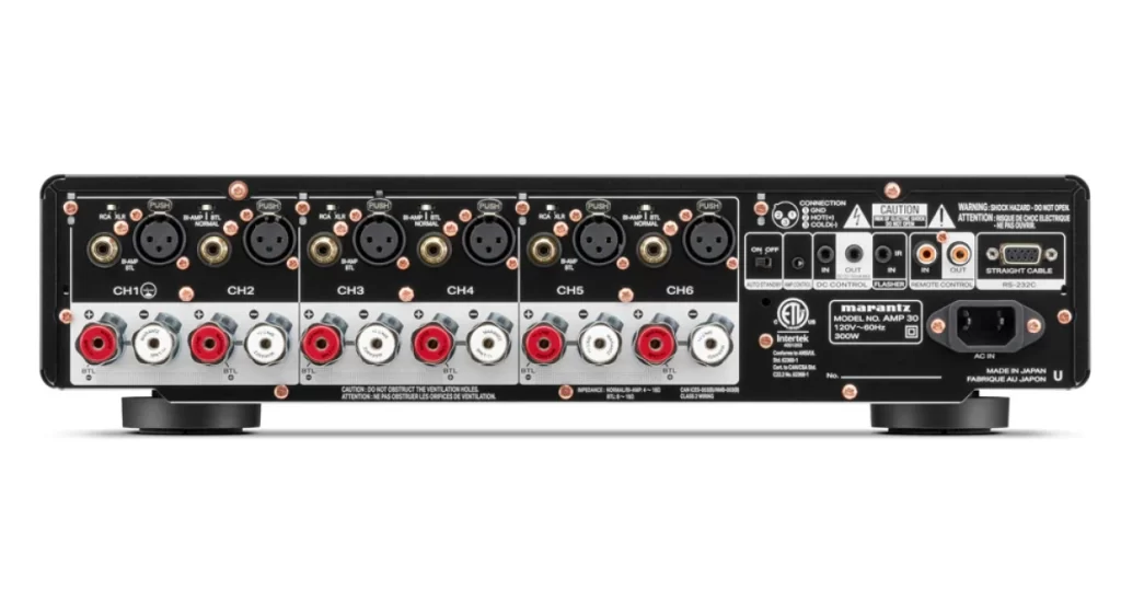 Marantz AMP 30: Δύναμη ισχύος σε έξι κανάλια