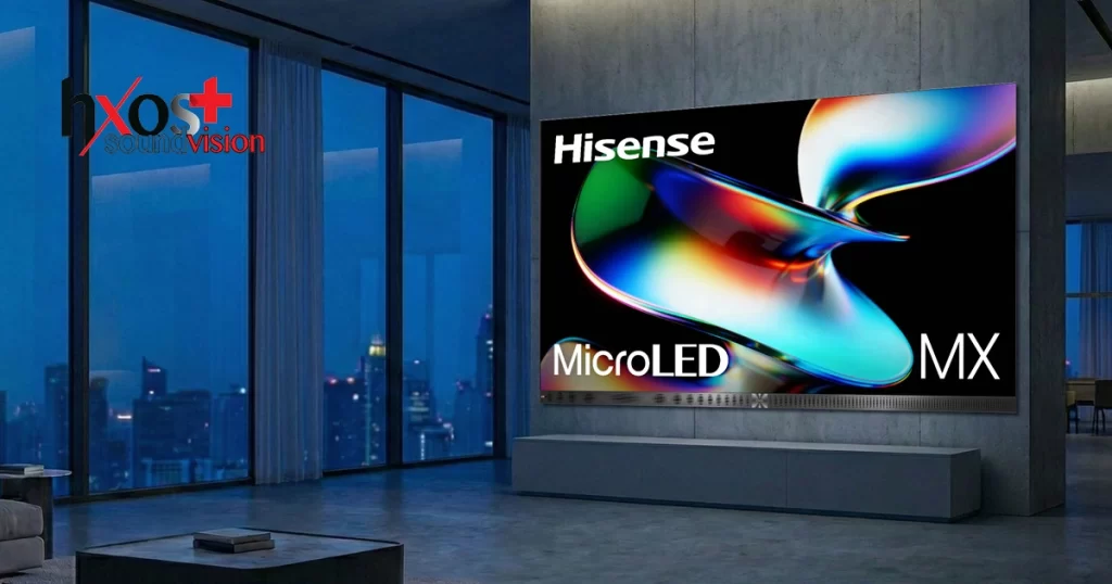 Hisense 163MX RGBY MicroLED: Η τετράχρωμη αυτόφωτη τηλεόραση βάζει και το κίτρινο χρώμα το παιχνίδι