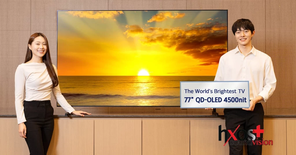 Samsung Display: OLED πικάπ, OLED κασέτα, OLED τηλεόραση 4.500 nits AI και ρομπότ