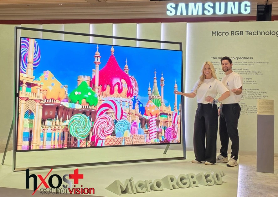 Samsung 130R95H: 130 ιντσών, η μεγαλύτερη LCD τηλεόραση στον κόσμοσε Micro RGB (RGB Mini LED)