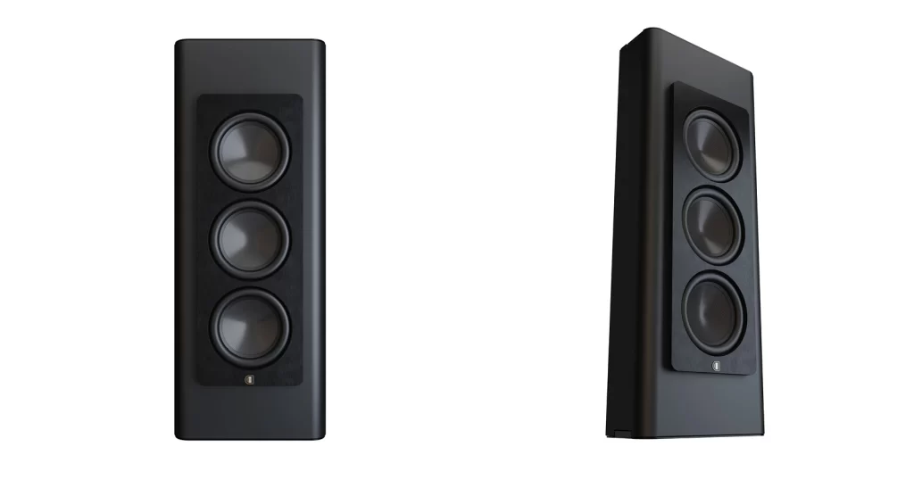 Το μοντέλο D3 είναι στο επίκεντρο με τρία 8ιντσα μεγάφωνα, με 1500W ισχύος και με τοποθέτηση on wall ή in wall. 