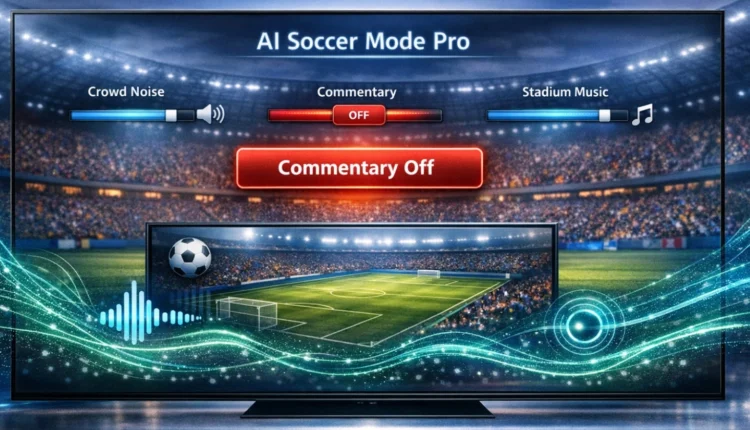 Samsung AI Soccer Mode Pro