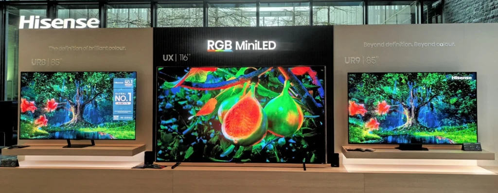 Hisense 2026 TV lineup: Από lifestyle TVs μέχρι RGB Mini LED