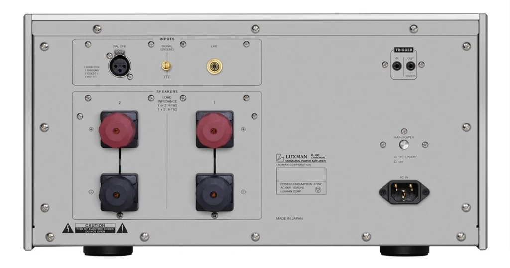 Luxman B-100 Centennial: Εκατό χρόνια σε 59,5 κιλά μονομπλόκ