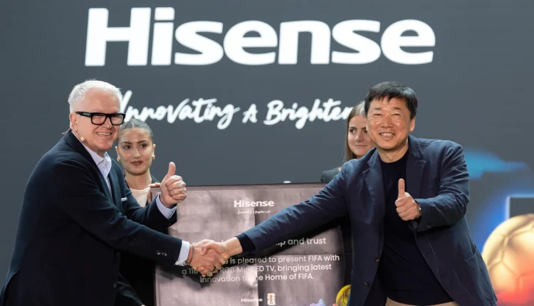 Hisense: Επίσημος πάροχος οθονών VAR για το FIFA World Cup 2026 και νέα RGB MiniLED σειρά τηλεοράσεων